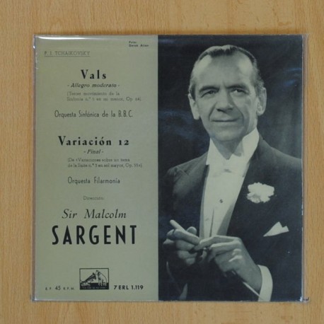 [195927] SIR MALCOLM SARGENT - VALS ALLEGRO MODERATO / VARIACION 12 - SINGLE