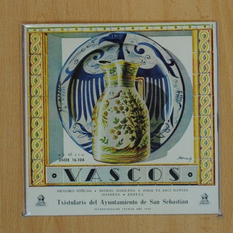 [195958] TXISTULARIS DEL AYUNTAMIENTO DE SAN SEBASTIAN - MENDIKO SOÑUAK + 3 - EP