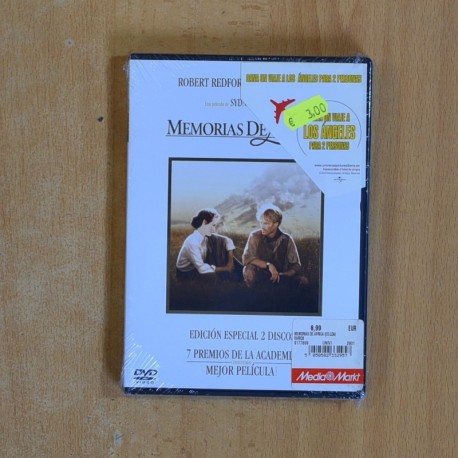 MEMORIAS DE AFRICA - DVD