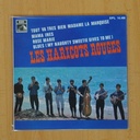 LES HARICOTS ROUGES - TOUT VA TRES BIEN MADAME LA MARQUISE + 3 - EP