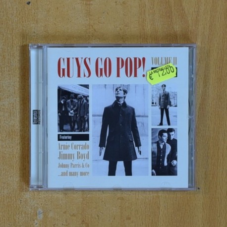 VARIOS - GUYS GO POP VOLUME II - CD
