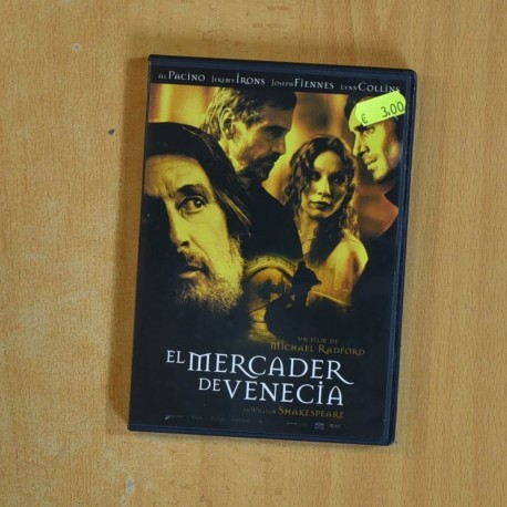 EL MERCADER DE VENECIA - DVD