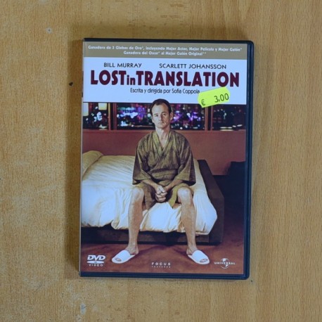 LOST IN TRANSLATION - DVD