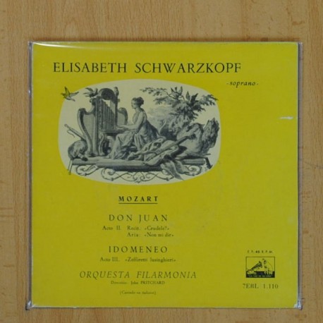 [197082] ELISABETH SCHWARZKOPF - DON JUAN / IDOMENEO - SINGLE