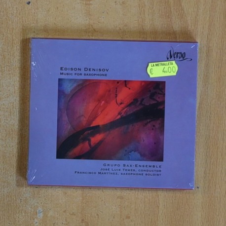 EDISON DENISOV - MUSIC FOR SAXOPHONE - CD