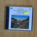 BRAHMS - FOUR HAND PIANO MUSIC BOL 2 - CD
