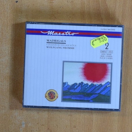 FROMME - MADRIGALS - CD