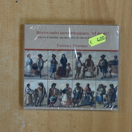 VARIOS - RECETARIO NOVOHISPANO EL MOLE - CD