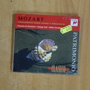 MOZART - CONCIERTOS PARA PIANO Y ORQUESTA - CD