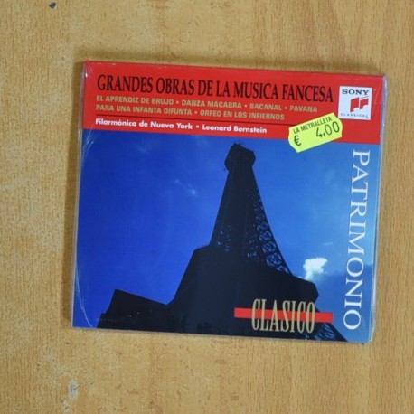 VARIOS - GRANDES OBRAS DE LA MUSICA FRANCESA - CD