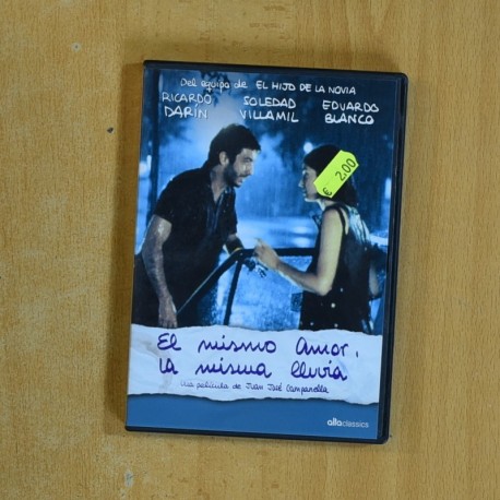 EL MISMO AMOR LA MISMA LLUVIA - DVD