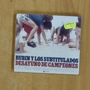 RUBIN Y LOS SUBTITULADOS - DESAYUNO DE CAMPEONES - CD