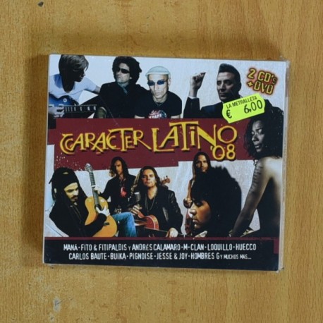 VARIOS - CARACTER LATINO 08 - CD