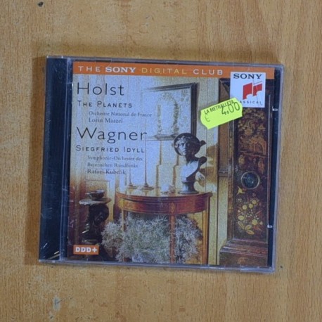 HOLST / THE PLANETS - WAGNER / SIEGFRIED IDYLL - CD