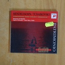 MENDELSSOHN / TCHAIKOVSKY - CONCIERTOS PARA VIOLIN Y ORQUESTA - CD