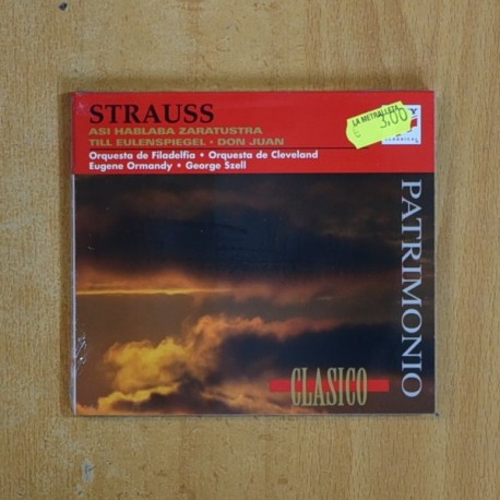 STRAUSS - ASI HABLA ZARATUSTRA / TILL EULENSPIEGEL / DON JUAN - CD