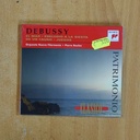 DEBUSY - EL MAR / PRELUDIO A LA SIESTA DE UN FAUNO / JUEGOS - CD