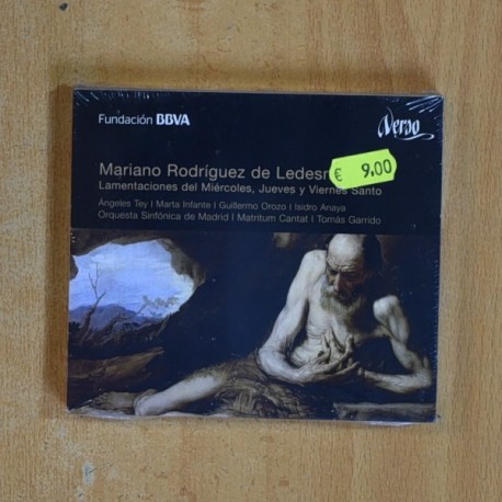 MARIANO RODRIGUEZ DE LEDESMA - LAMENTACIONES DEL MIERCOLES JUEVES Y VIERNES SANTO - CD
