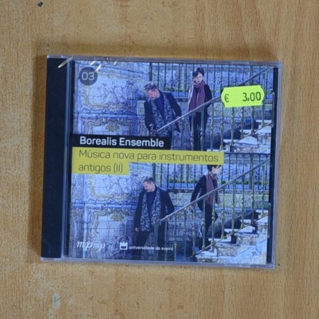 BOREALIS ENSEMBLE - MUSICA NOVA PARA INSTRUMENTOS ANTIGOS II - CD