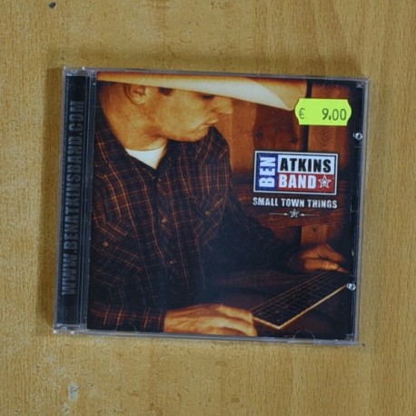[396443] BEN ATKINS BAND - SMALL TOWN THINGS - CD