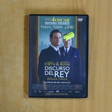 EL DISCURSO DEL REY - DVD