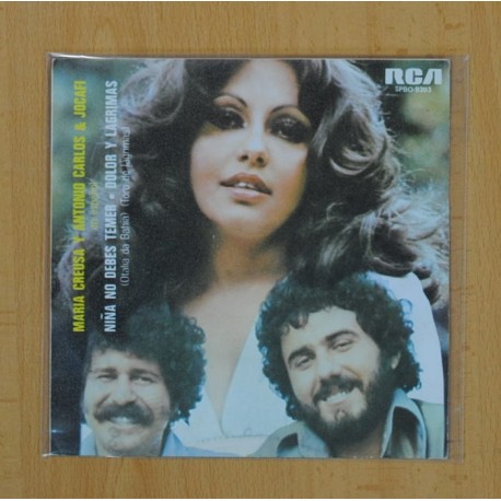 [200110] MARIA CREUSA Y ANTONIO CARLOS & JOCAFI - NIÑA NO DEBES TEMER, DOLOR Y LAGRIMAS - SINGLE