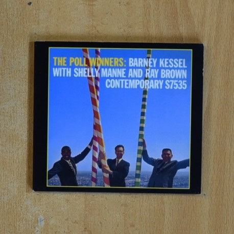 BERNWY KESSEL WITH SHELLY MANNE AND RAY BROWN - THE POLL WINNERS CONTEMPORARY S7535 - CD