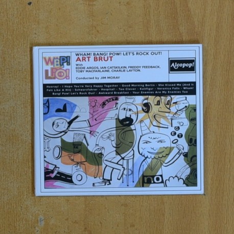ART BRUT - WHAM BANG POW LETS ROCK OUT - CD
