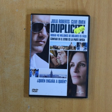 DUPLICITY - DVD