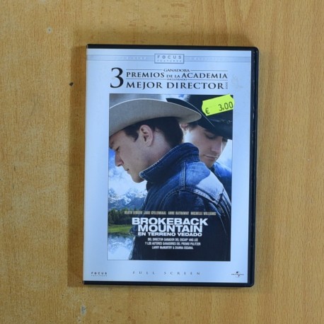 BROKEBACK MOUNTAIN - DVD