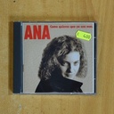 ANA - COMO QUIERES QUE YO SEA MAR - CD