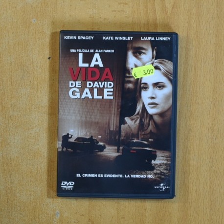 LA VIDA DE DAVID GALE - DVD