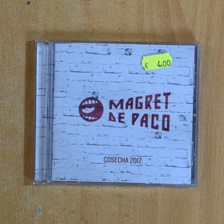 MAGRET DE PACO - COSECHA 2017 - CD
