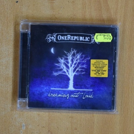 ONE REPUBLIC - DREAMING OUT LOUD - CD