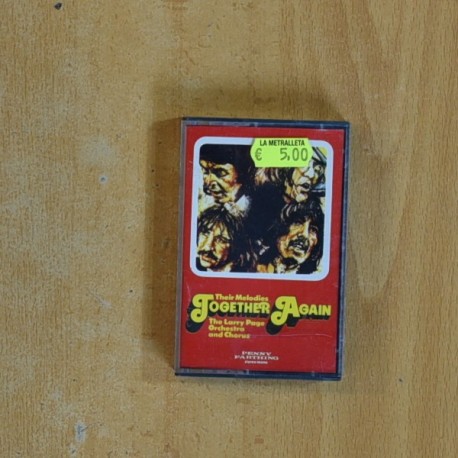 THE LARRY PAGE ORCHESTRA AND CHORUS - THEIR MELODIES TOGETHER AGAIN - CASSETTE