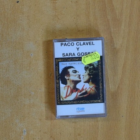 [397843] PACO CLAVEL Y SARA GOSSA - DUPLEX - CASSETTE