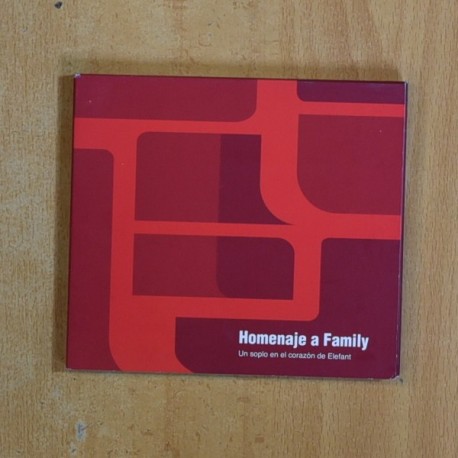 VARIOS - HOMENAJE A FAMILY UN SOPLO EN EL CORAZON DE ELEFANT - CD