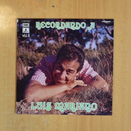[398485] LUIS MARIANO - RECORDANDO A LUIS MARIANO - LP