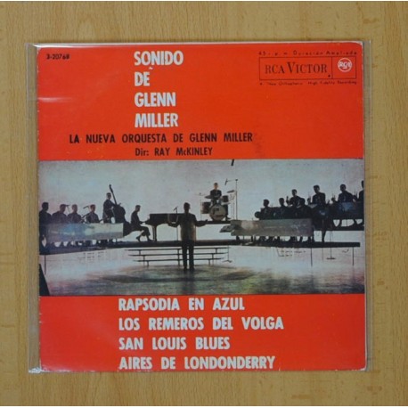 [200832] LA NUEVA ORQUESTA DE GLENN MILLER - RAPSODIA EN AZUL + 3 - EPP
