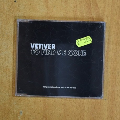 VETIVER - TO FIND ME GONE - CD SINGLE