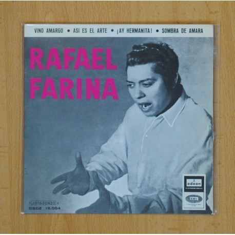 [200904] RAFAEL FARINA - VINO AMARGO + 3 - EPP