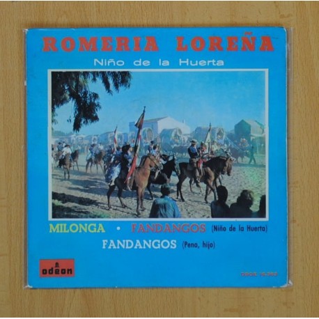 [201480] NIÑO DE LA HUERTA - ROMERIA LOREÑA + 3 - EP
