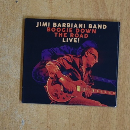 JIMI BARBIANI BAND - BOOGIE DOWN THE ROAD LIVE - CD