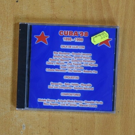 VARIOS - CUBA 98 - CD