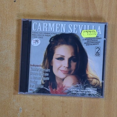 CARMEN SEVILLA - TODAS SUS GRABACIONES PARA DISCOS PHILLIPS - CD