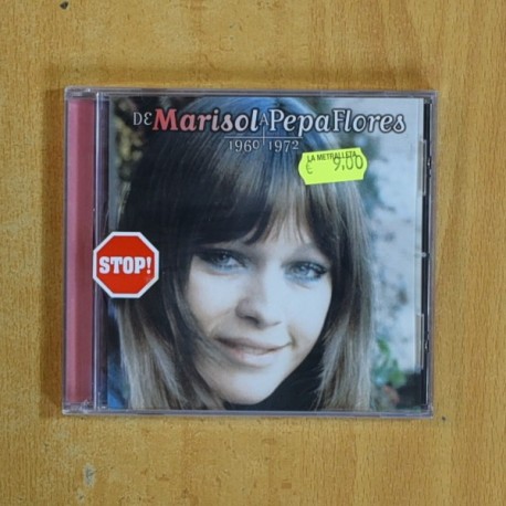 MARISOL - DE MARISOL A PEPA FLORES - CD