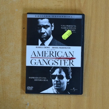 AMERICAN GANGSTER - DVD