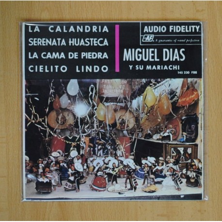[201968] MIGUEL DIAS Y SU MARIACHI - LA CALANDRIA + 3 - EP