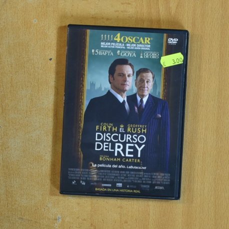 EL DISCURSO DEL REY - DVD