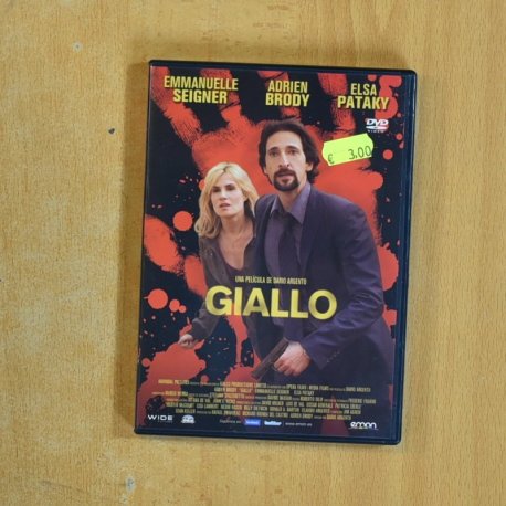 GIALLO - DVD